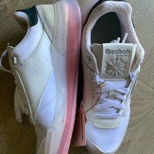 Reebok club C legacy  Women's White and Pink Sneakers